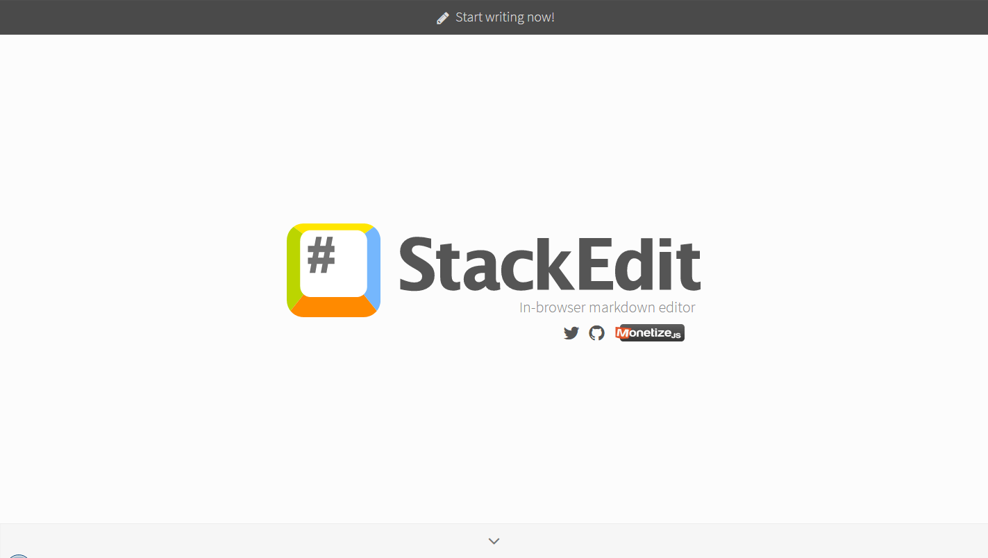 StackEdit - 9 Ferramentas de Produtividade Gratuitas que Todo Desenvolvedor Web Deveria Usar