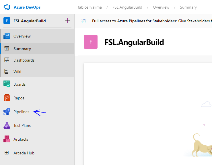 Angular: Configurando Build no Azure Devops