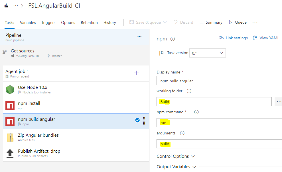 Angular: Configurando Build no Azure Devops