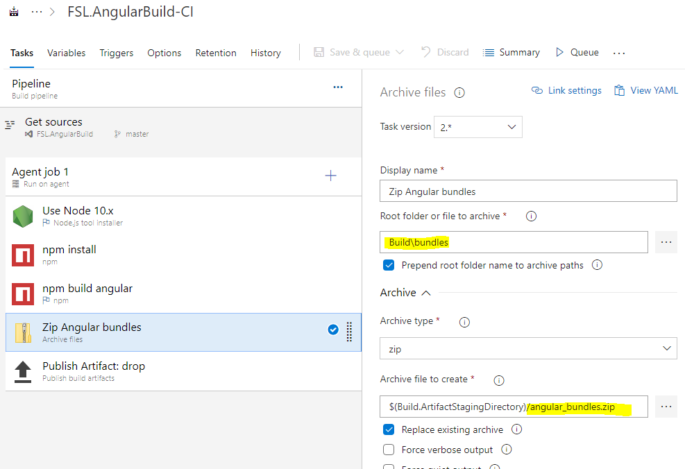 Angular: Configurando Build no Azure Devops